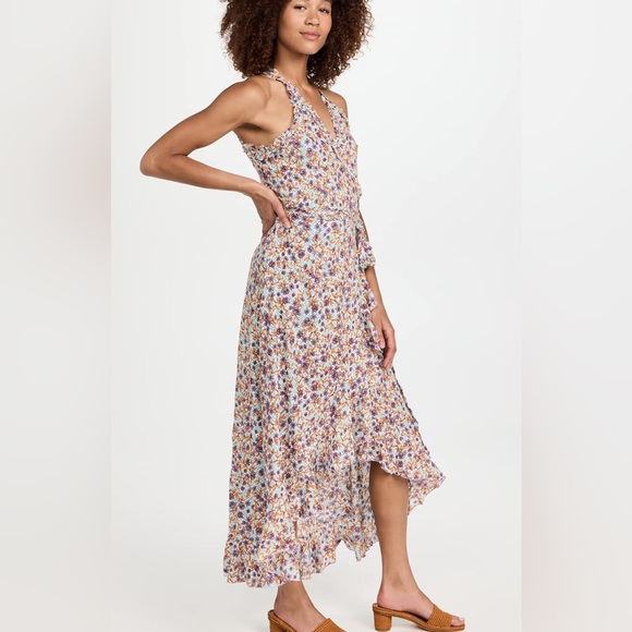Poupette St Barth Tamara Floral Ruffle Maxi Dress - Picture 4 of 8